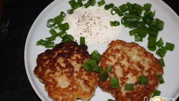 Рецепт Драников из черного хлеба