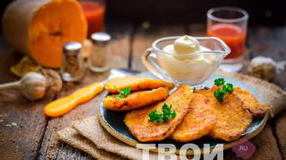 Рецепт Драников из тыквы