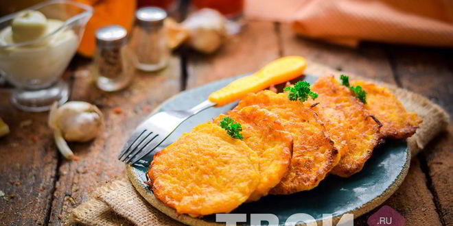 Рецепт драников из тыквы