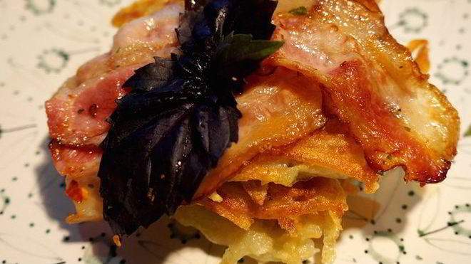 Рецепт драников с беконом