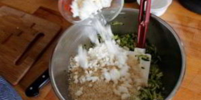 Рецепт драников с брынзой