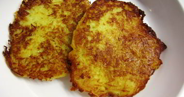 Рецепт Драников с луком и салом