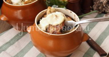 Рецепт Драников с мясом в горшочках