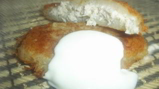 Рецепт Драников с начинкой