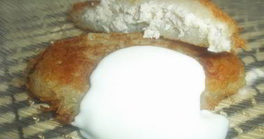 Рецепт Драников с начинкой