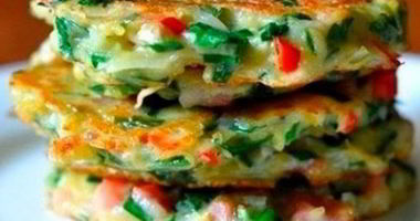 Рецепт Драников с овощами