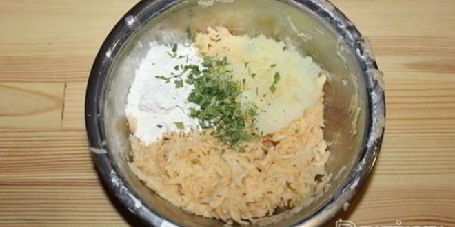 Рецепт драников с сыром