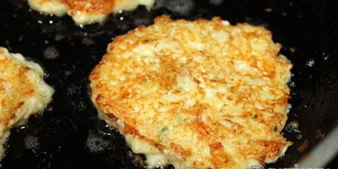 Рецепт драников с сыром