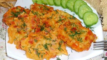 Рецепт Драников с ветчиной