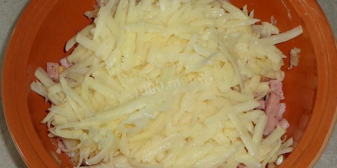 Рецепт драников с ветчиной