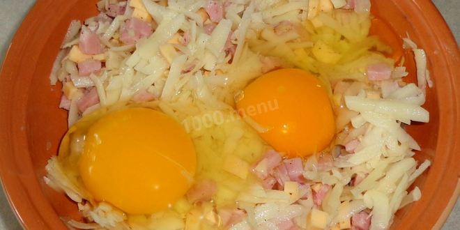 Рецепт драников с ветчиной