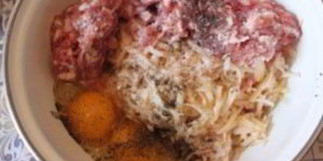 Рецепт драников со свининой