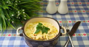 Рецепт Драников в горшочках с мясом