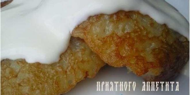Рецепт колдунов — драников с мясом