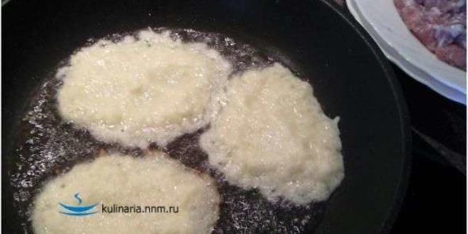 Рецепт колдунов — драников с мясом