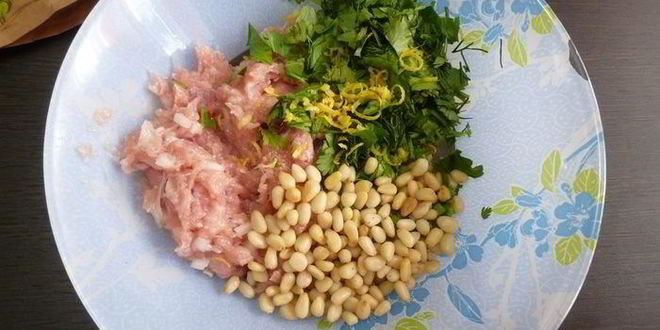 Рецепт рулетов-драников с куриным фаршем