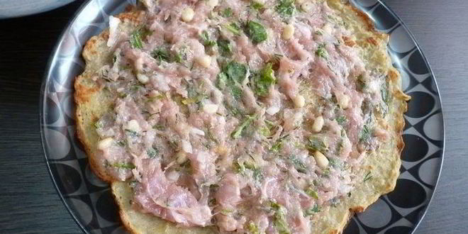 Рецепт рулетов-драников с куриным фаршем