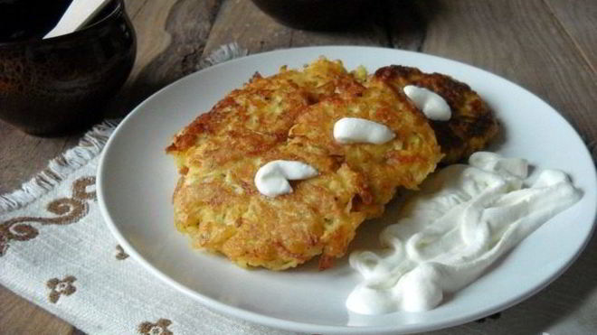 Рецепт яблочных драников