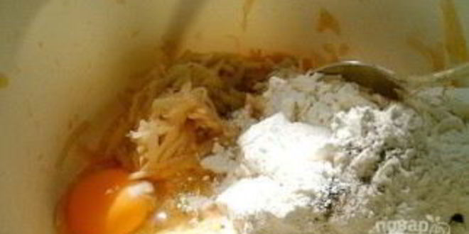 Рецепт яблочных драников