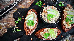 Рецепт Форшмака из сельди с зеленым яблоком