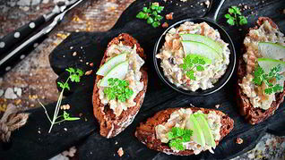 Рецепт Форшмака из сельди с зеленым яблоком