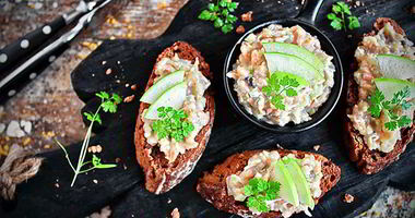 Рецепт Форшмака из сельди с зеленым яблоком