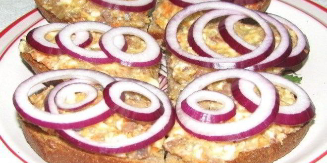 Рецепт Форшмака с морковью и плавленным сыром