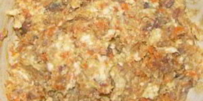 Рецепт форшмака с морковью и плавленным сыром