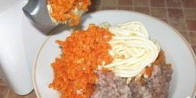 Рецепт форшмака с морковью