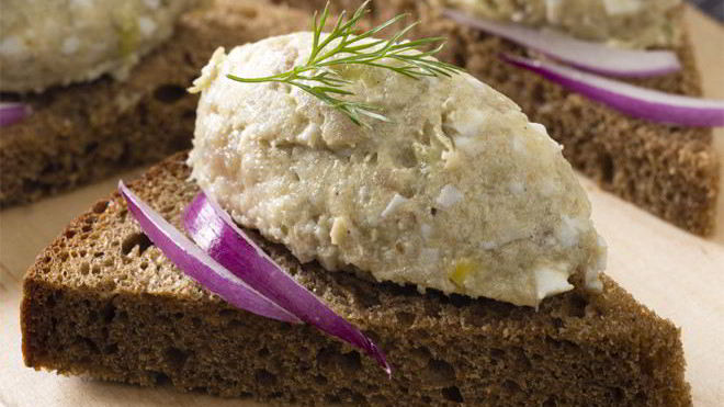 Рецепт форшмака с орехами