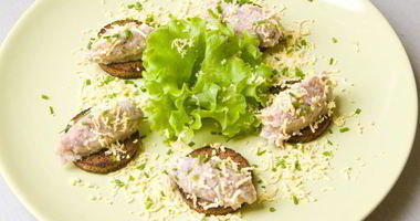 Рецепт Форшмака с плавленым сыром и морковью