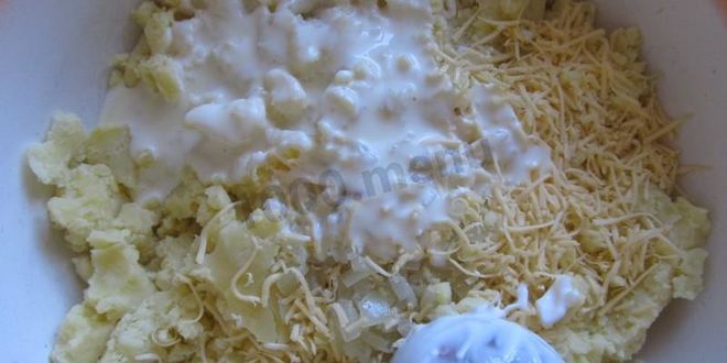 Рецепт форшмака с сыром и картошкой