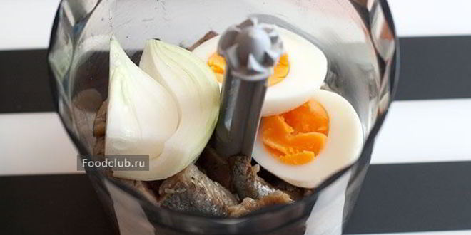 Рецепт облегченного форшмака из сельди