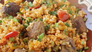 Рецепт Булгура с фрикадельками