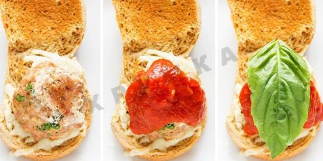 Рецепт булочек с фрикадельками из индейки в духовке