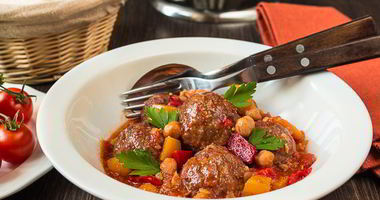 Рецепт Фрикаделек из баранины в овощном соусе