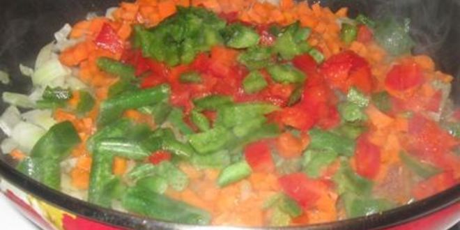 Рецепт фрикаделек с овощами в кисло-сладком соусе