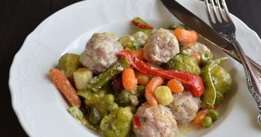 Рецепт Фрикаделек с овощами