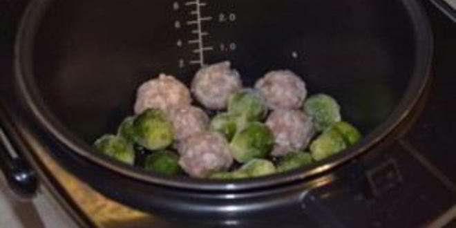 Рецепт фрикаделек с овощами