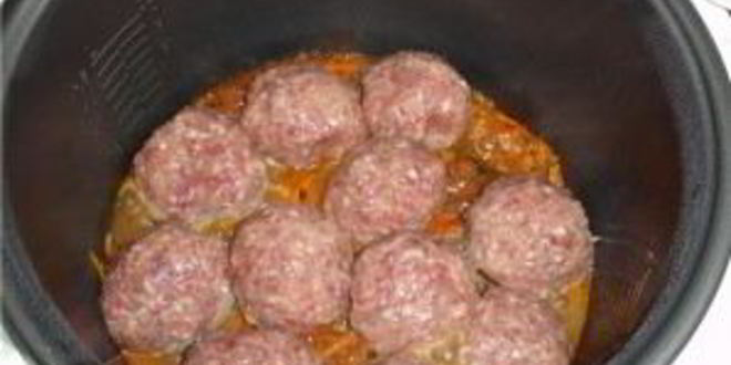 Рецепт фрикаделек с рисом в мультиварке