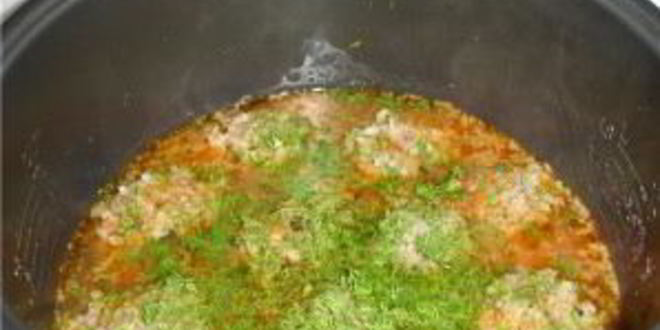 Рецепт фрикаделек с рисом в мультиварке