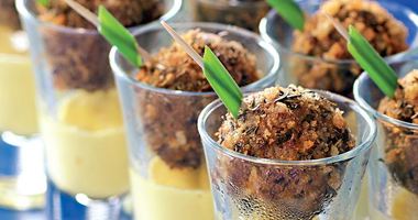 Рецепт Фрикаделек в пряном шафранно-лимонном соусе