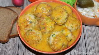 Рецепт Фрикаделек в соусе по-испански