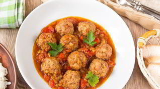 Рецепт Карри с фрикадельками и сладким перцем