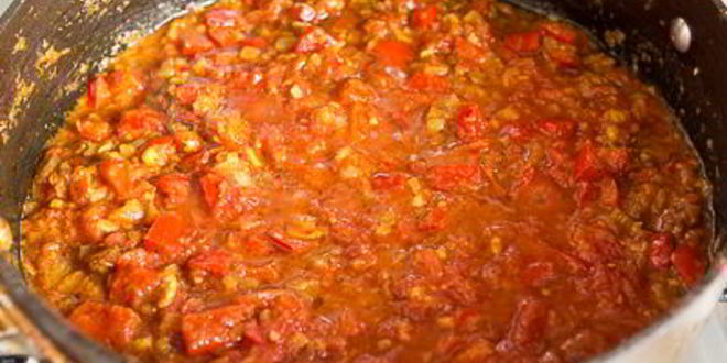 Рецепт карри с фрикадельками и сладким перцем