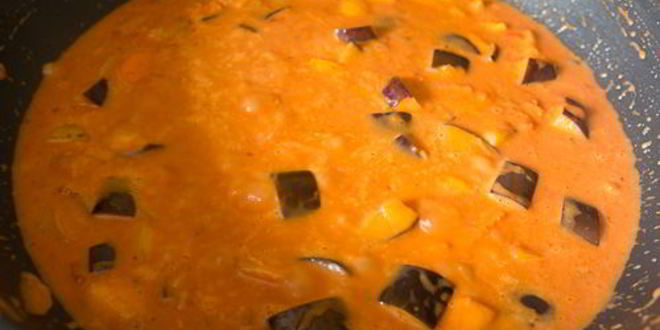 Рецепт красного карри с фрикадельками