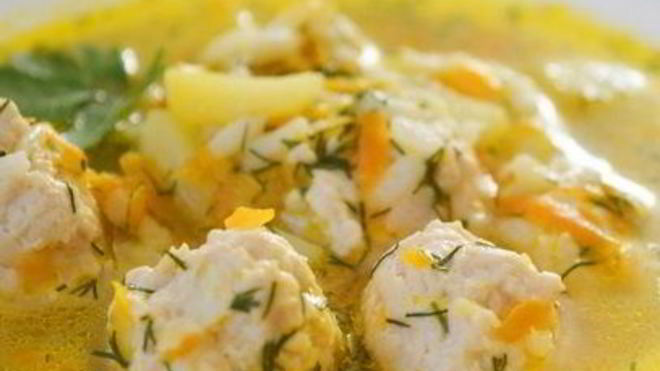 Рецепт куриных фрикаделек для супа