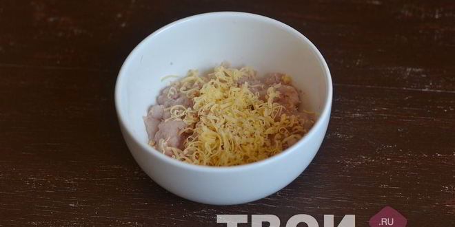 Рецепт куриных фрикаделек с сыром