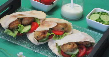 Рецепт Питы с фрикадельками из нута фалафель