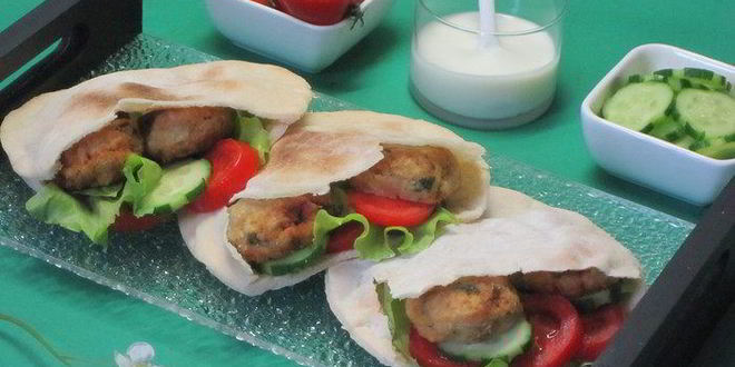 Рецепт Питы с фрикадельками из нута фалафель